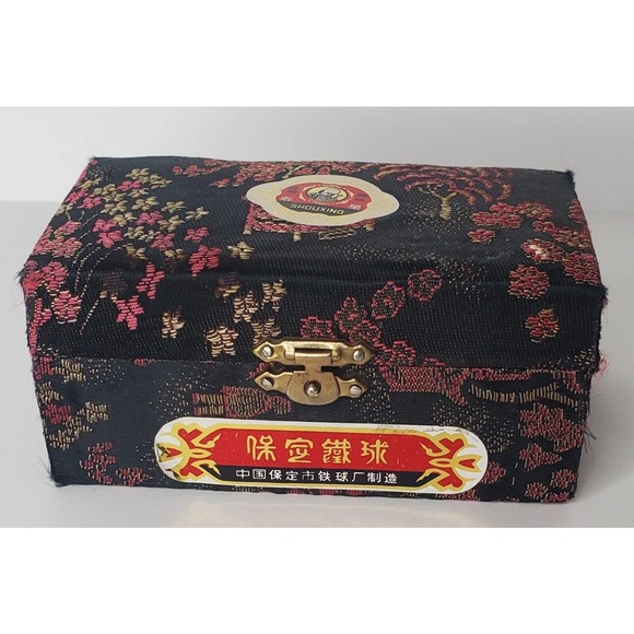 Vintage Iron Ball Direction meditation chiming stress balls - Picture 4 of 5